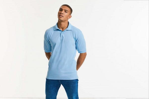 Russell Hardwearing Polycotton Polo