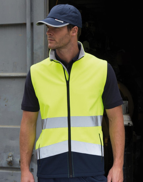 Printable Safety Softshell Gilet