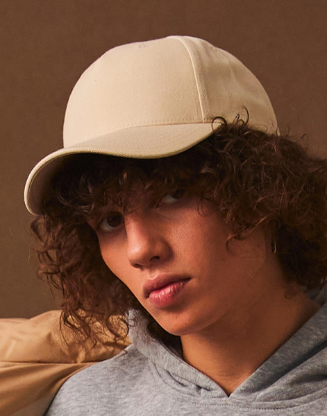 5-Panel Premium Curved Visor Snapback Cap