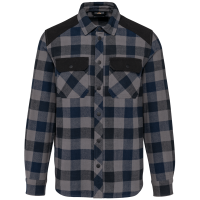 Storm Grey / Navy Checked / Black