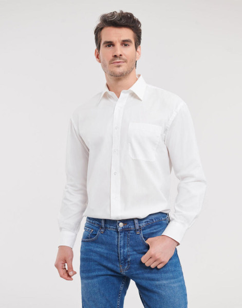 Cotton Poplin Shirt LS