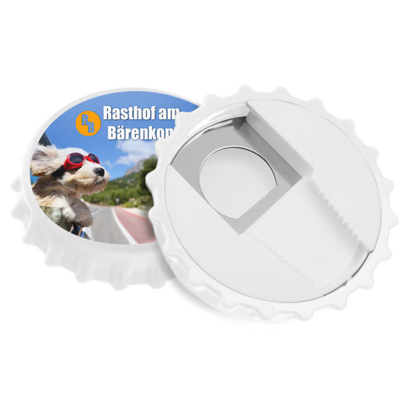 Flesopener met sluiting 