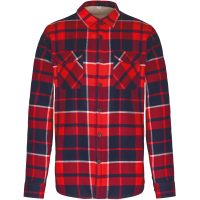 Red / Navy checked